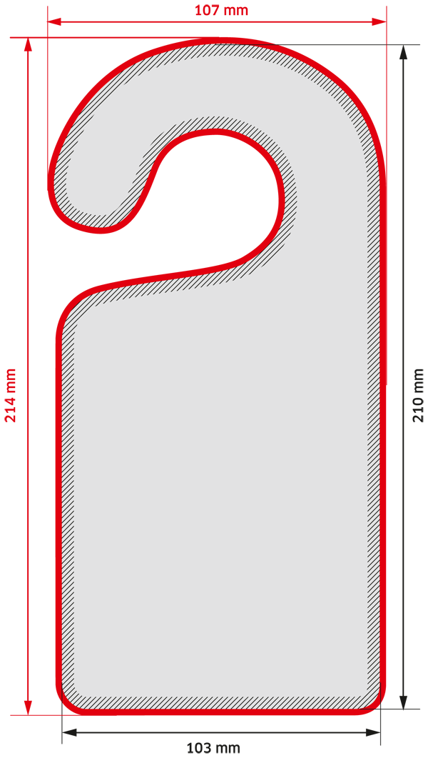 30 Stück Türschilder 24,1 X 8,9 Cm – Aus Kunststoff, Mit Großem Loch, Für Hausverwaltung & Mietobjekte