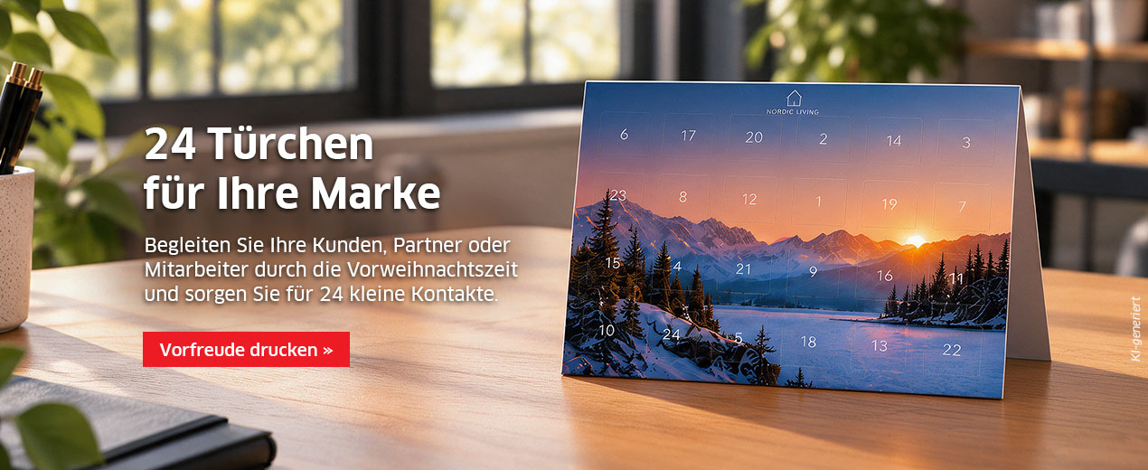 Der Dezember kommt. Lassen Sie auch Adventskalender kommen.